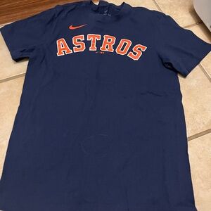 Nike women’s Houston Astros baseball mlb Navy T-Shirt